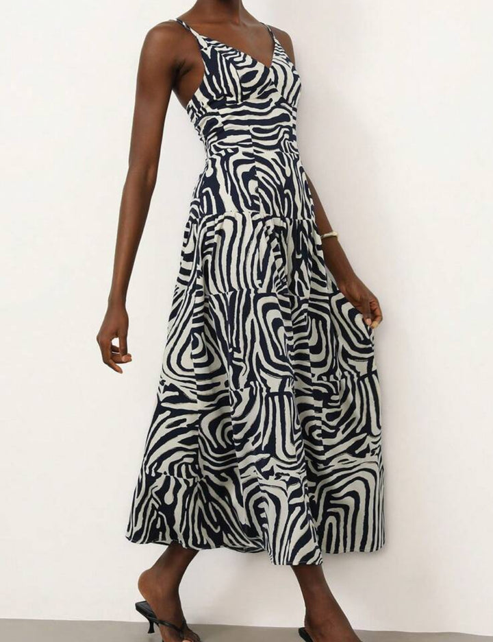 Rochie midi SHEIN, mix culori