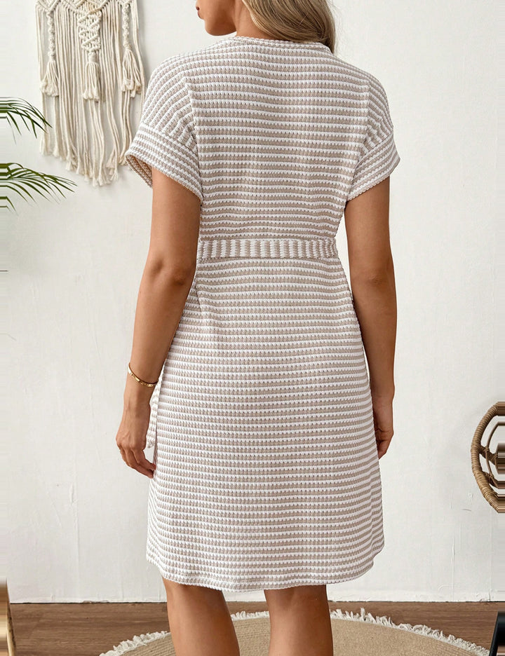Rochie midi Shein, mix culori
