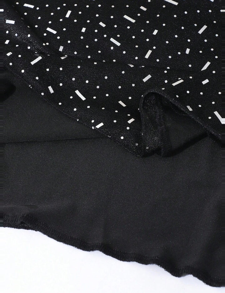 Rochie midi Shein, mix culori