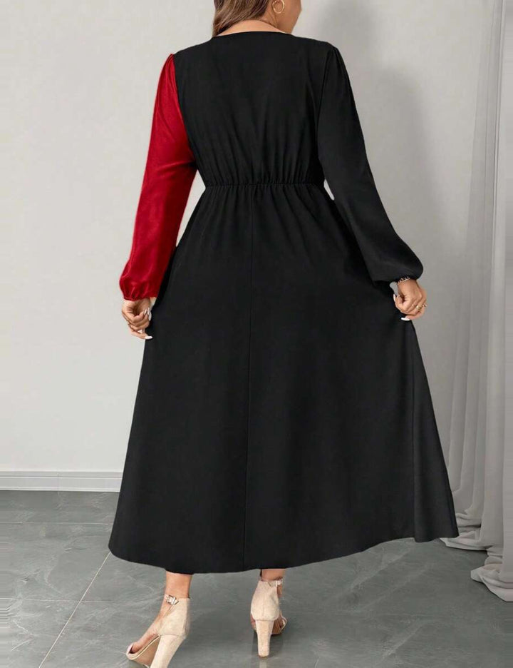 Rochie midi Shein, mix culori