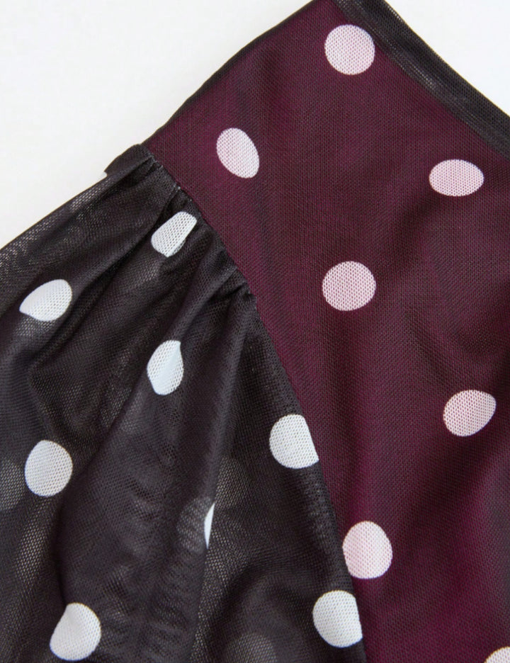 Shein Curve+ midiruha, többszínű