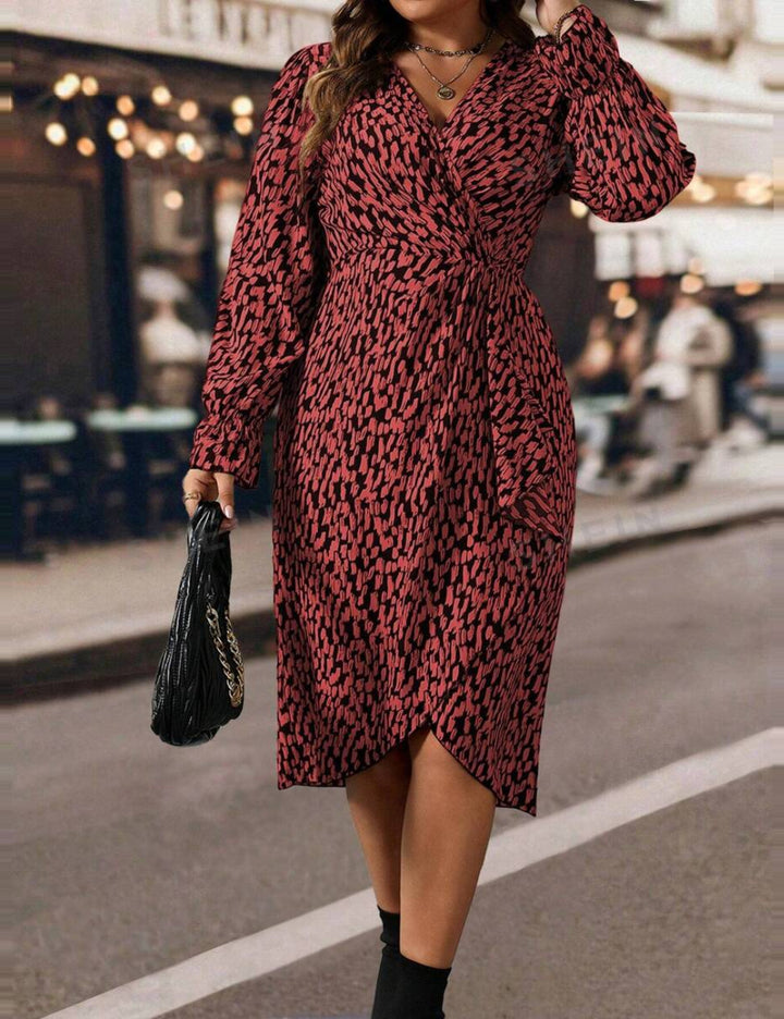 Rochie midi SHEIN, mix culori