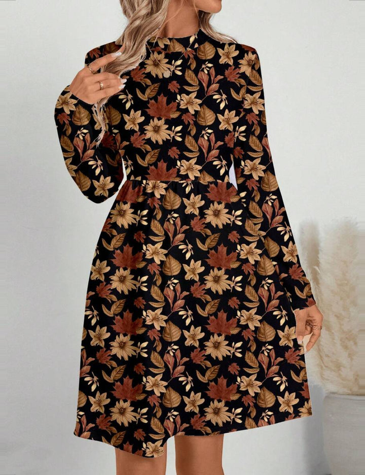 Rochie midi SHEIN, mix culori