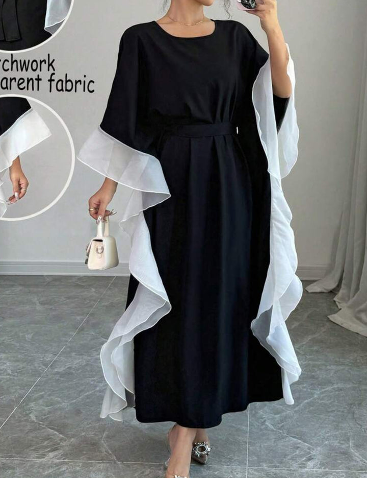 Rochie midi Shein, mix culori