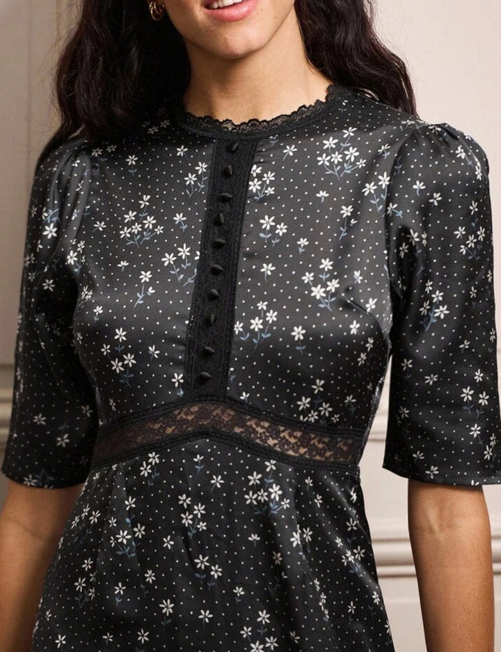 Rochie midi Shein, mix culori