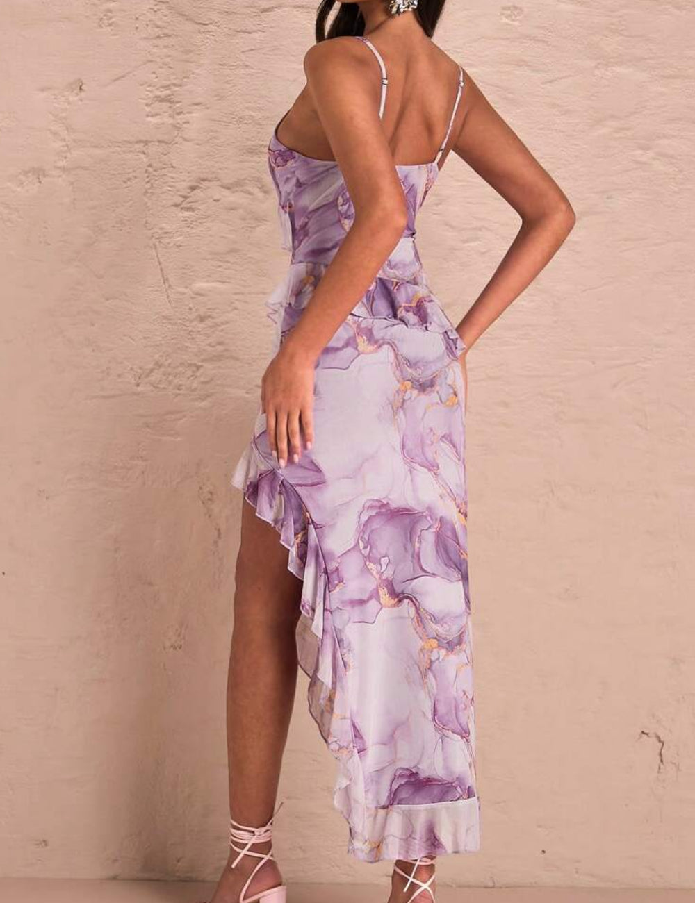 Rochie midi Shein, mix culori