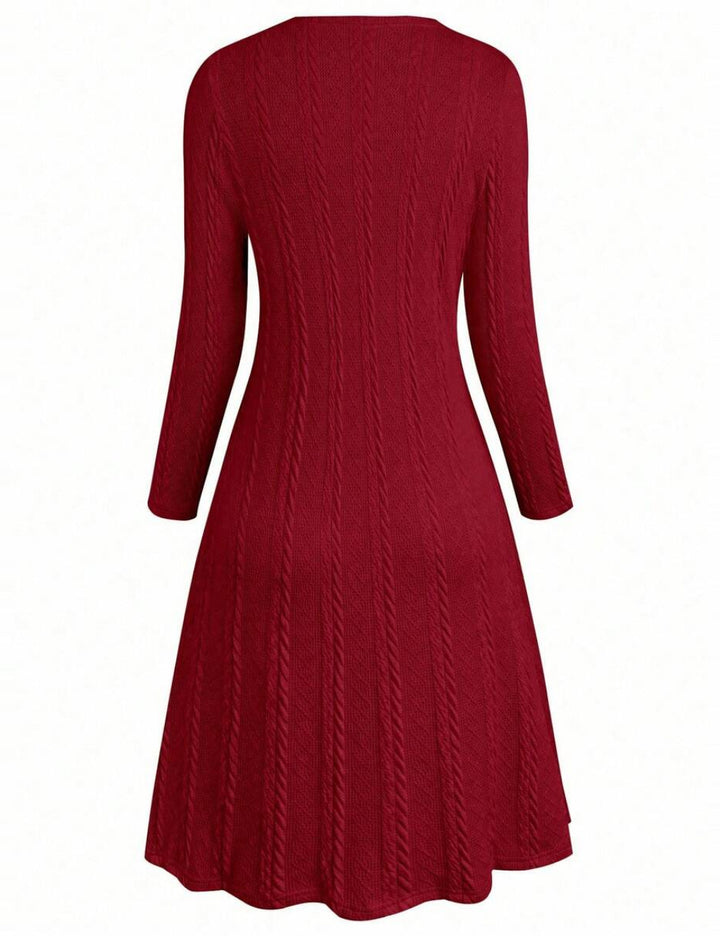 Rochie midi Shein Curve+, mix culori