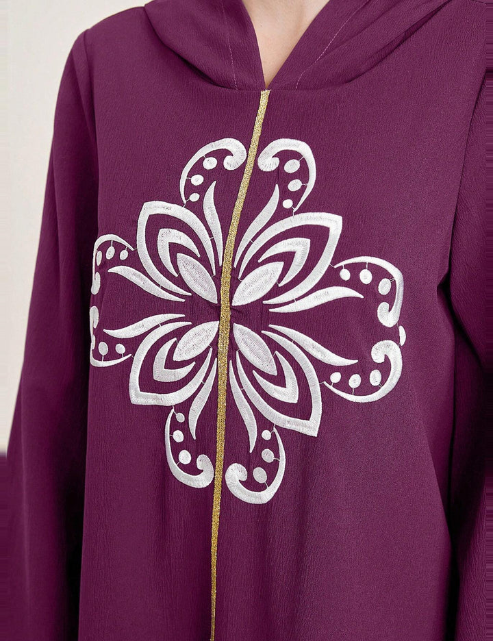 Shein lila midi ruha