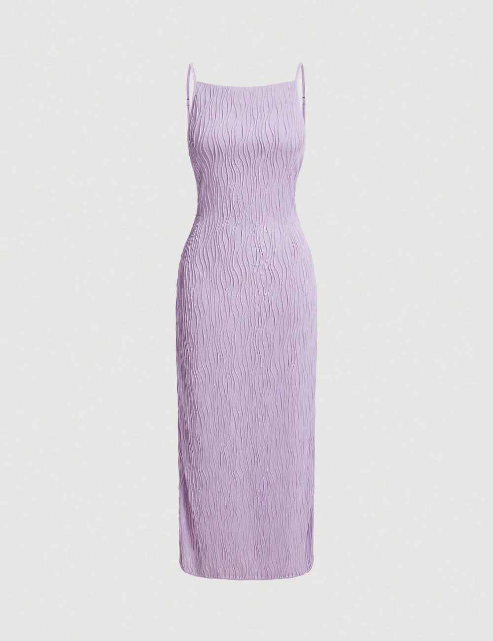 Shein midi ruha, lila