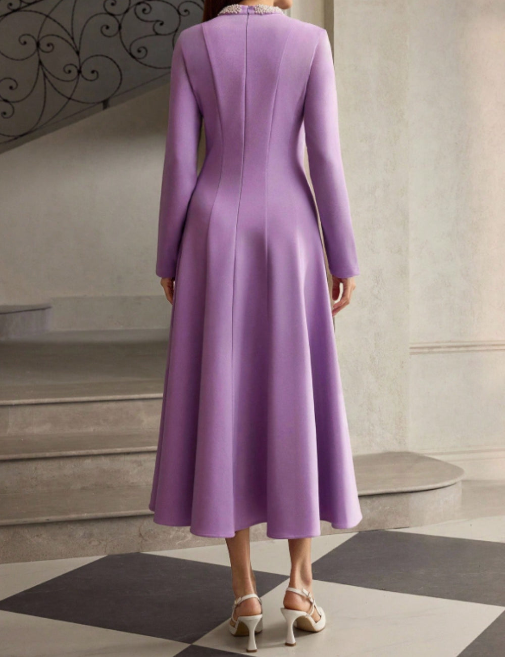 Rochie midi Shein MOTF, mov