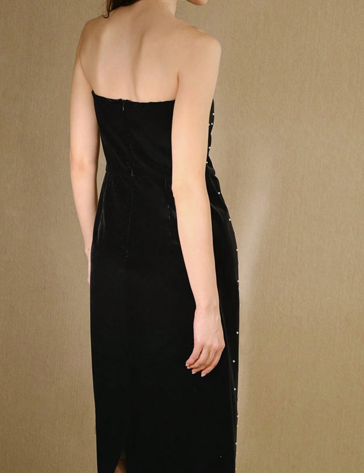 Rochie midi Shein MOTF, negru