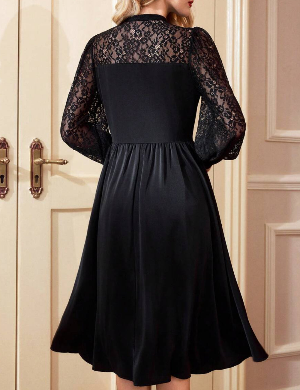 Rochie midi Shein, negru