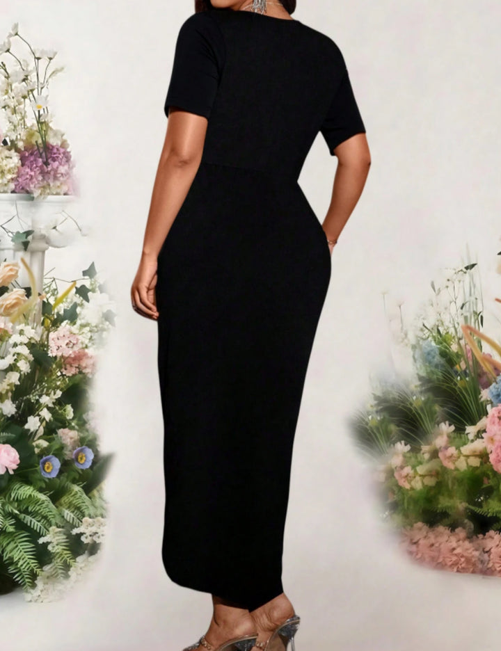 Rochie midi SHEIN, negru