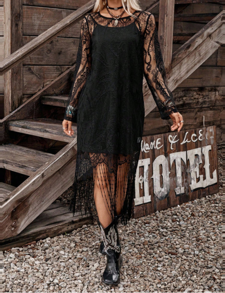 Rochie midi Shein, negru