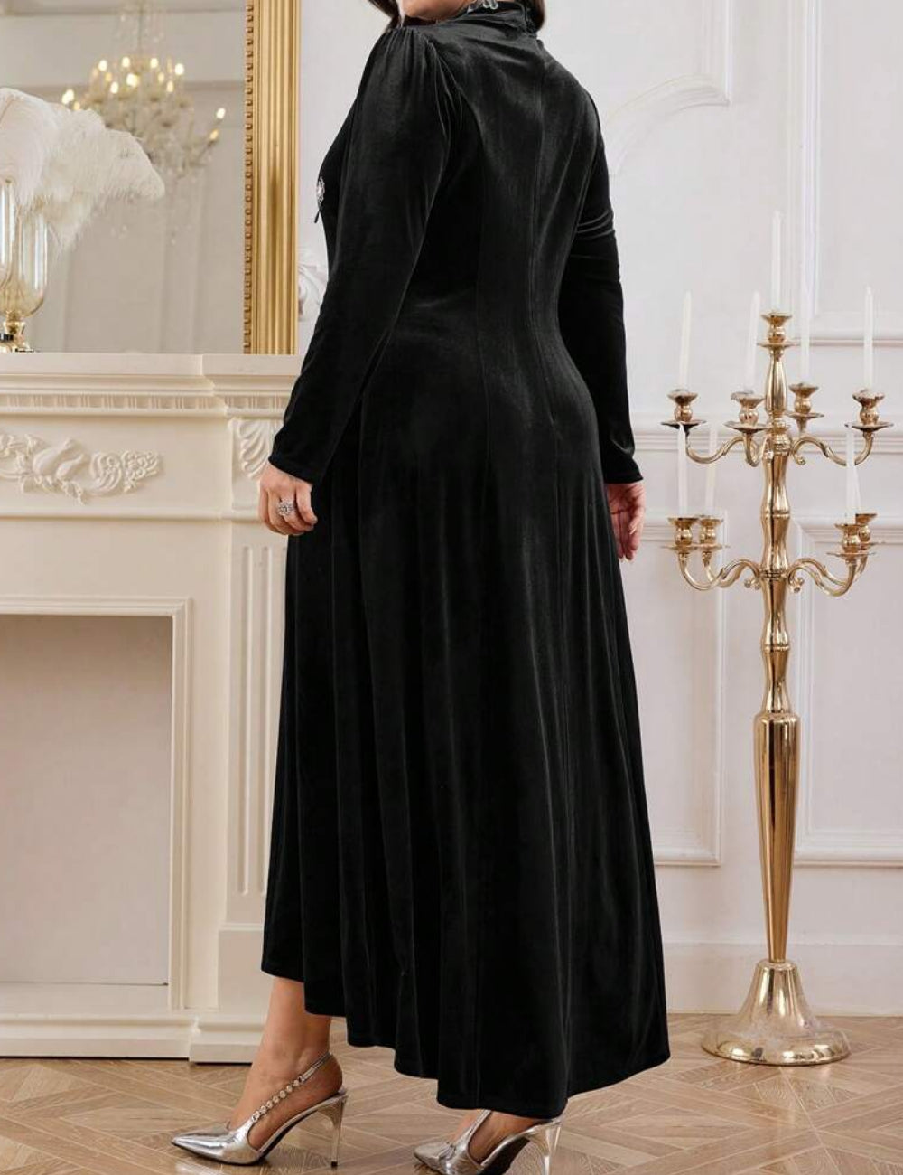 Rochie midi Shein, negru