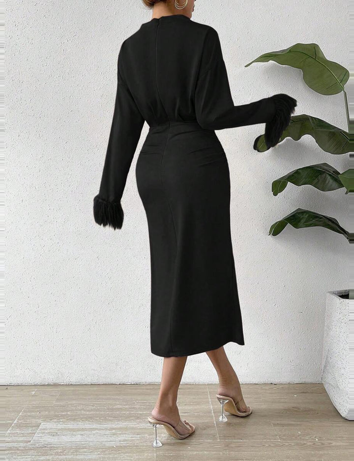 Rochie midi SHEIN, negru