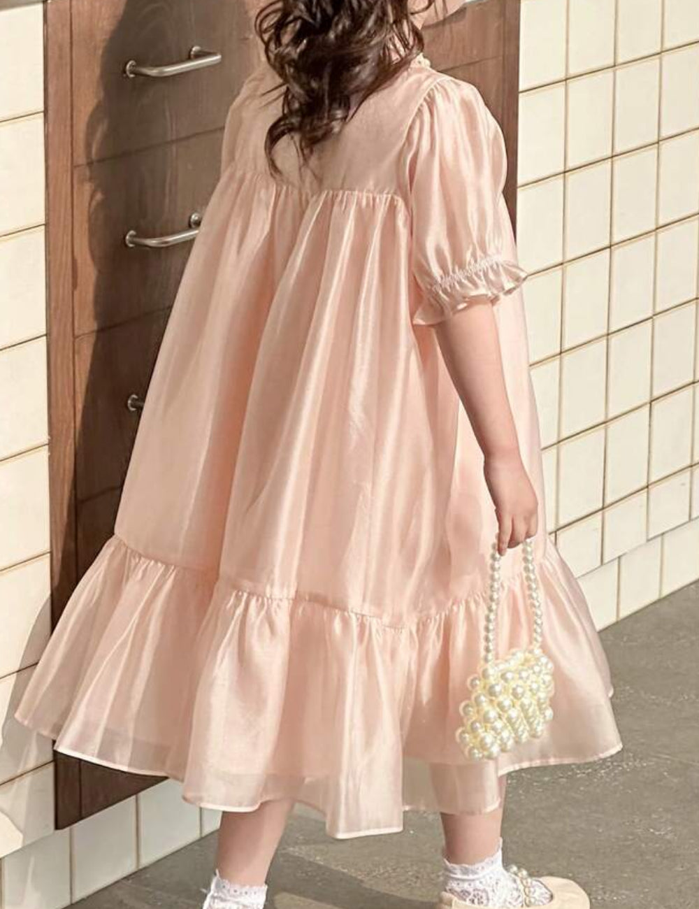 Rochie midi Shein, portocaliu