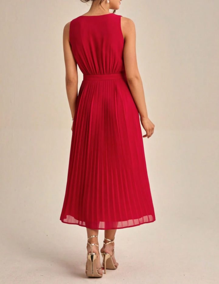 Rochie midi Shein, roșu