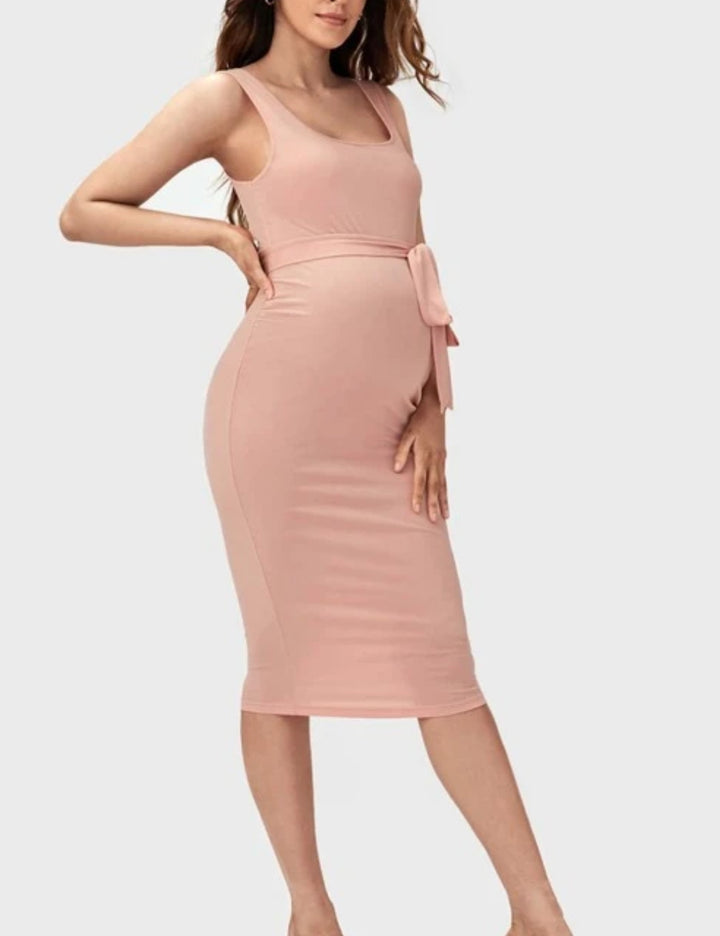 Shein midi ruha, rózsaszín