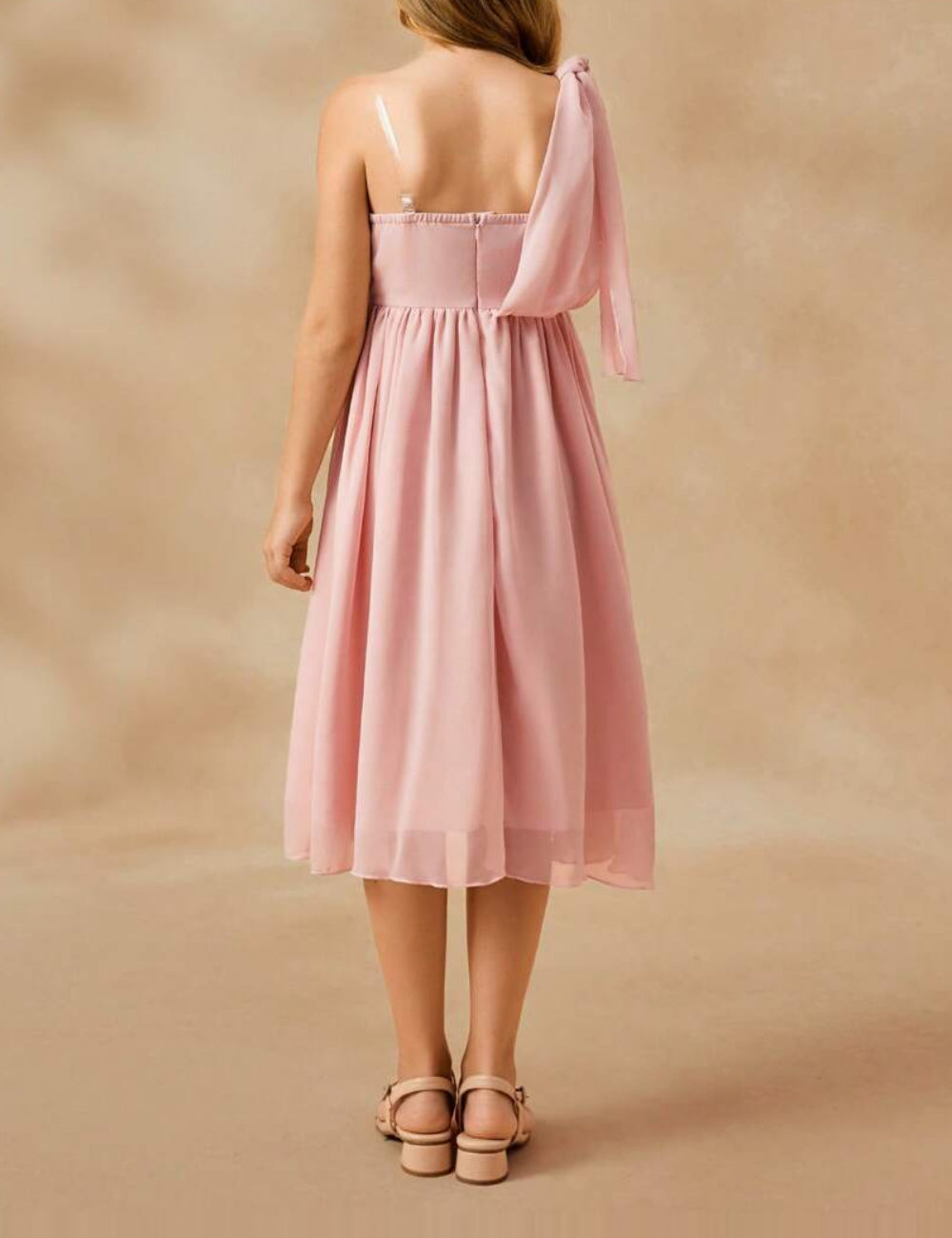 Rochie midi Shein, roz