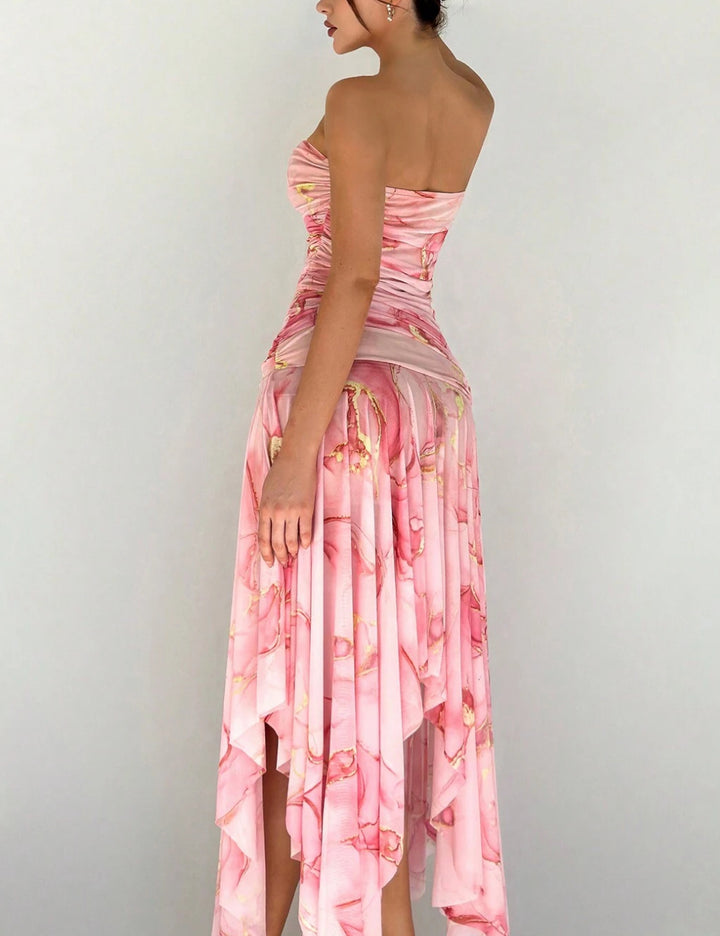 Rochie midi Shein, roz