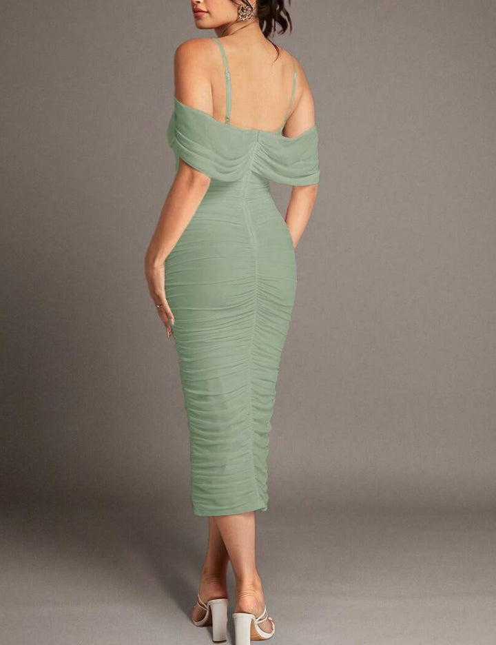 Rochie midi Shein, verde