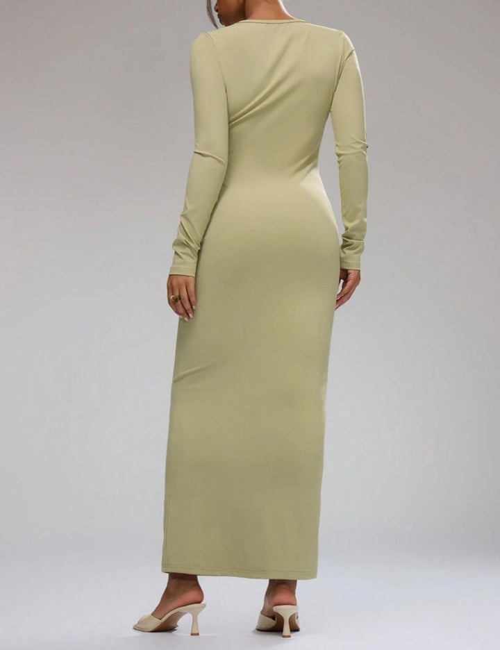 Rochie midi Shein, verde