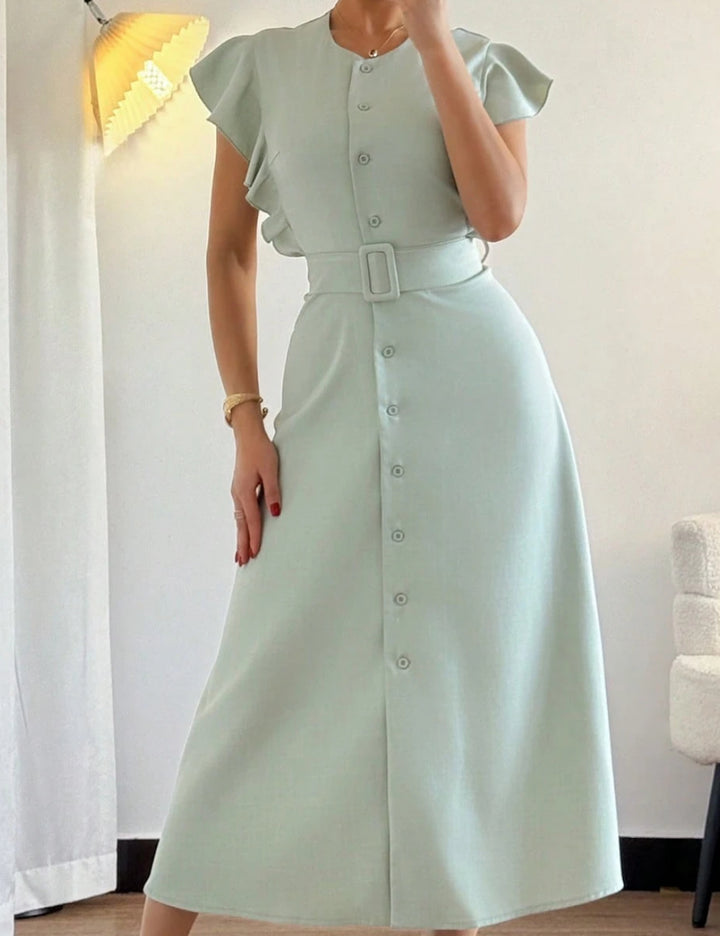 Rochie midi Shein, verde