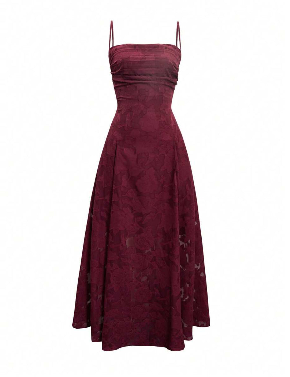 Rochie midi Shein, vișiniu