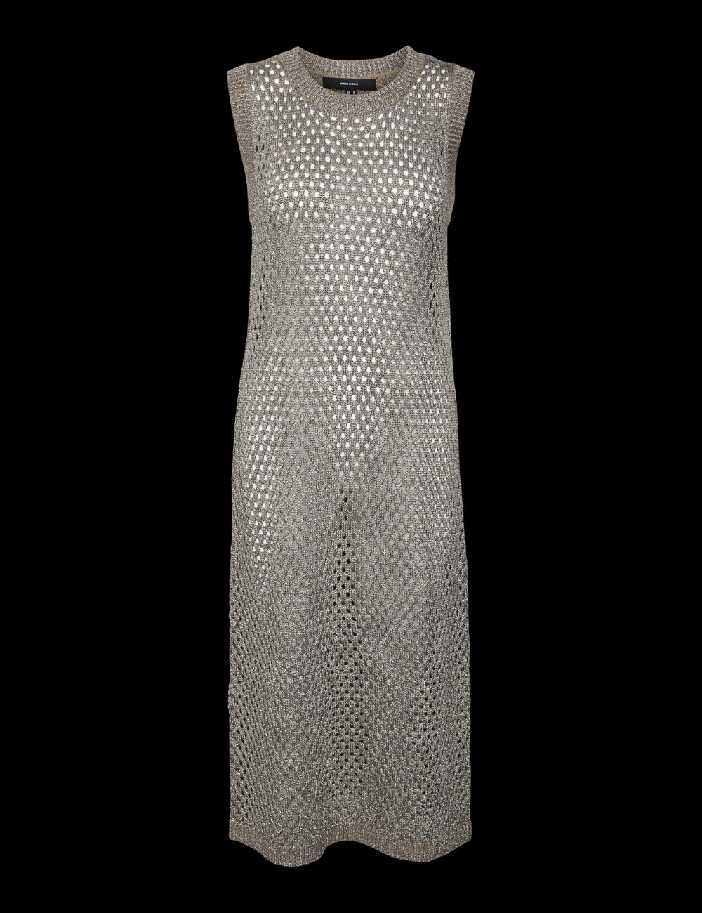Vero Moda bézs midiruha