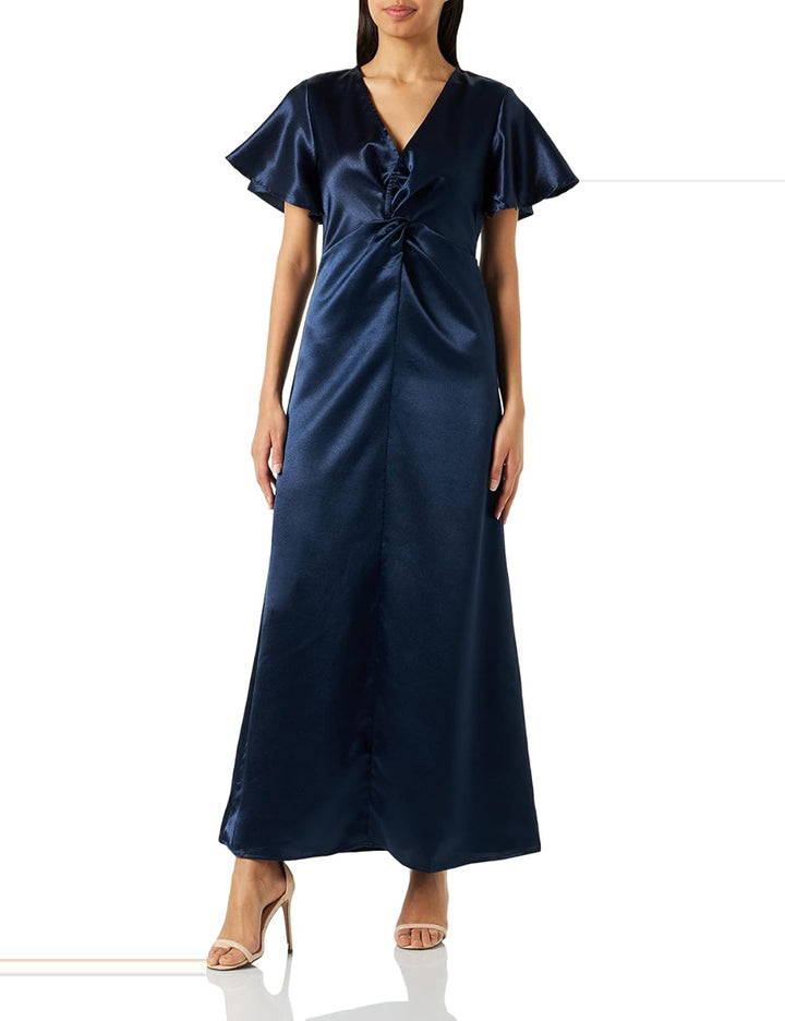 Rochie midi Vila, albastru