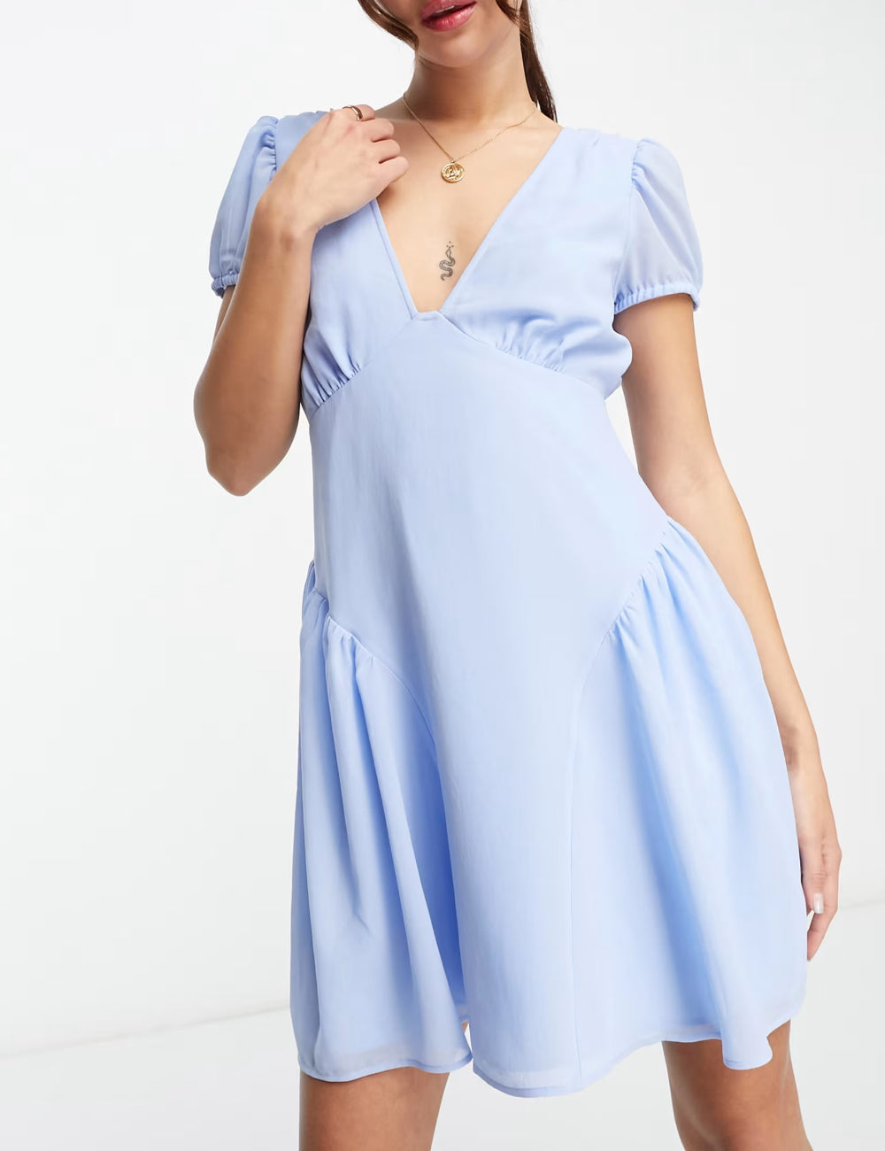 ASOS kék miniruha