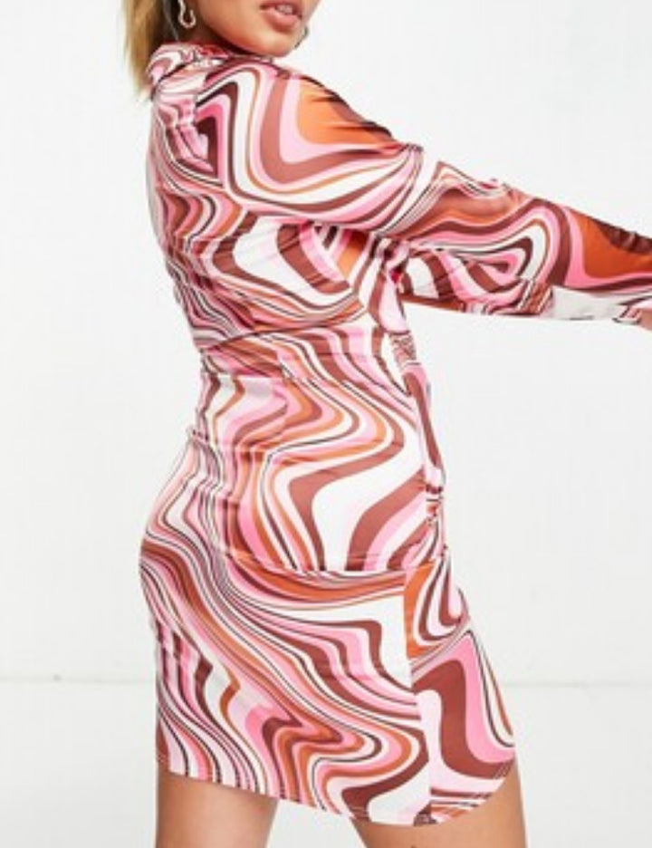ASOS miniruha, színkeverék