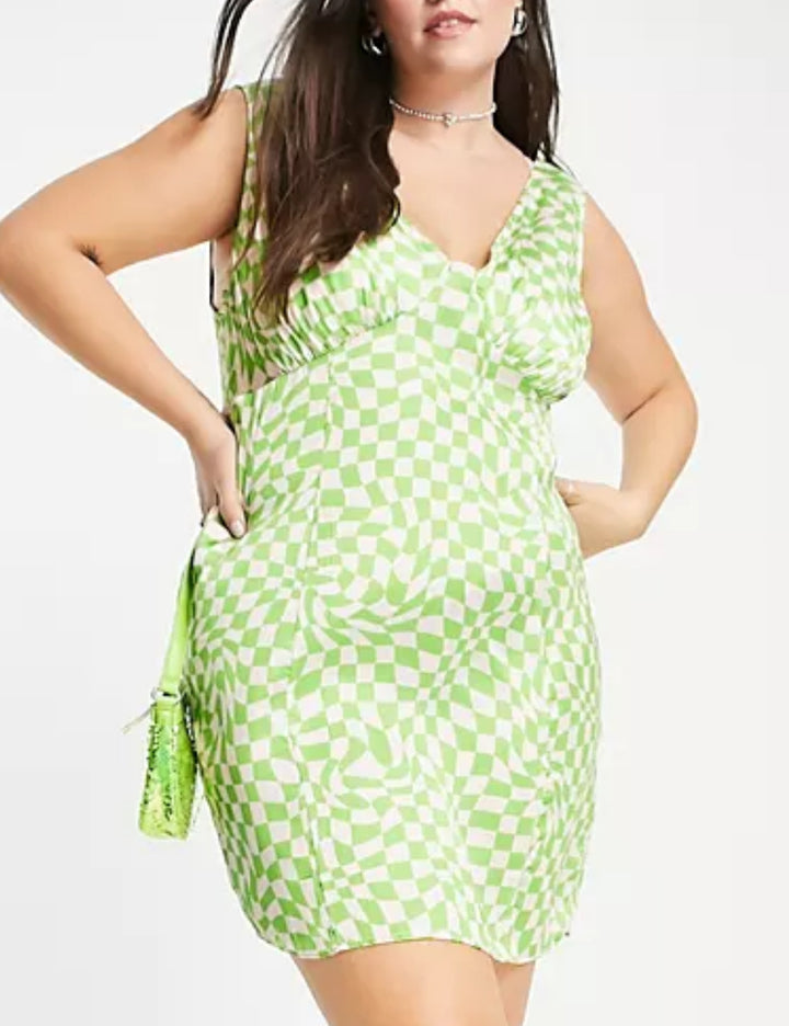 ASOS miniruha, zöld