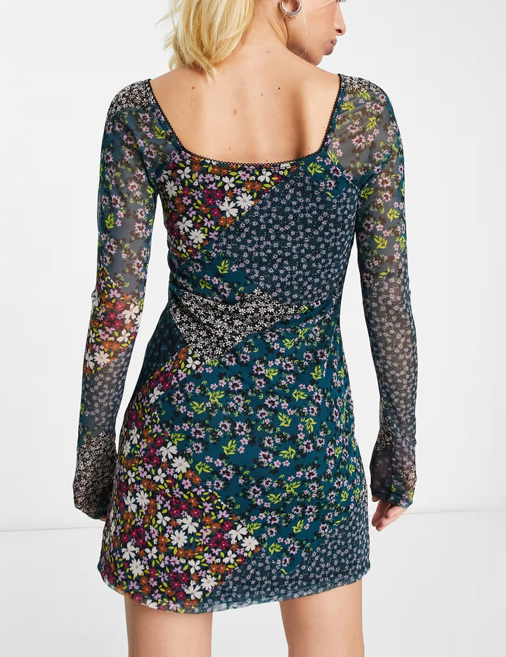 ASOS miniruha, színkeverék