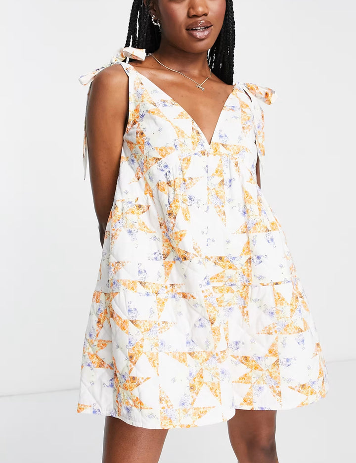 ASOS mini ruha, mix színek