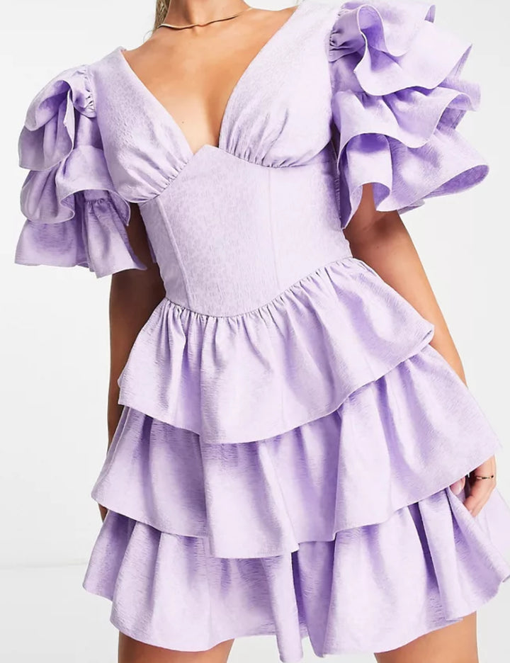 ASOS lila miniruha