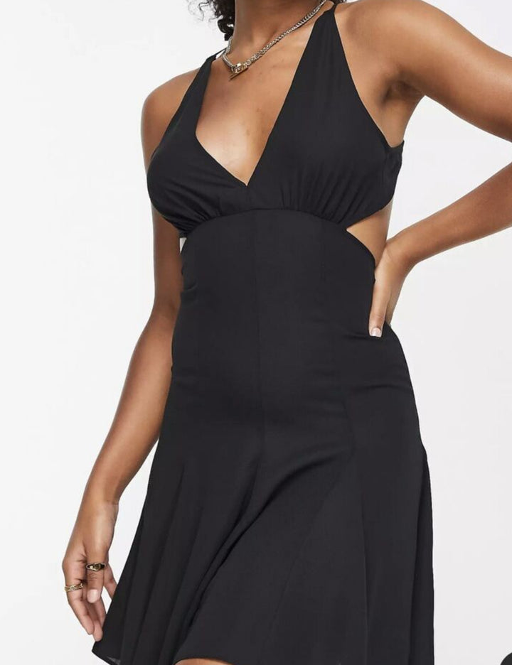 ASOS mini ruha, fekete