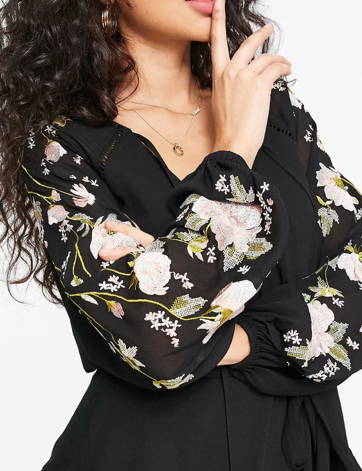 ASOS miniruha, fekete