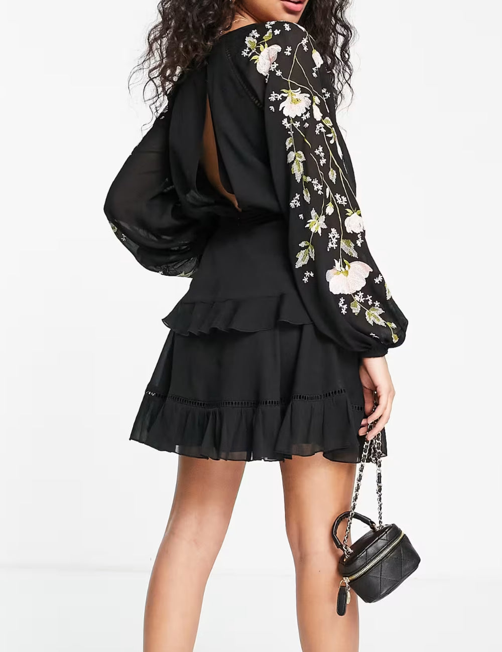 ASOS miniruha, fekete