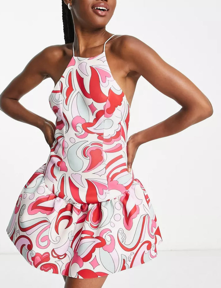 ASOS mini dress, pink