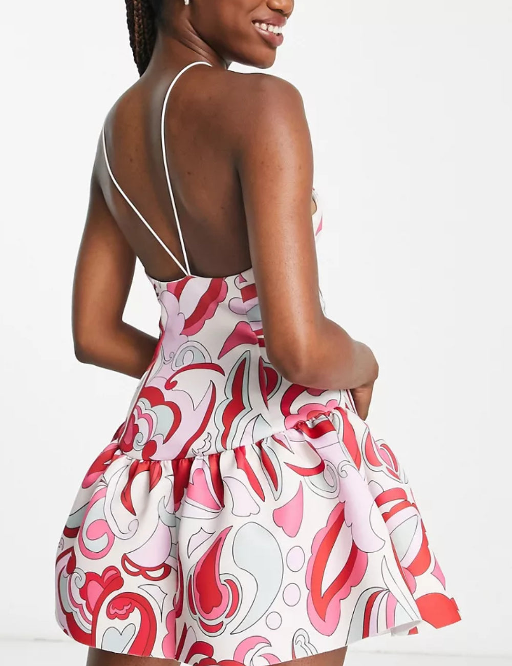 ASOS mini dress, pink