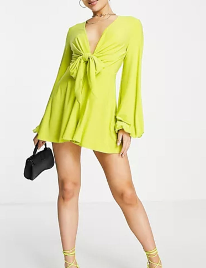 ASOS miniruha, zöld