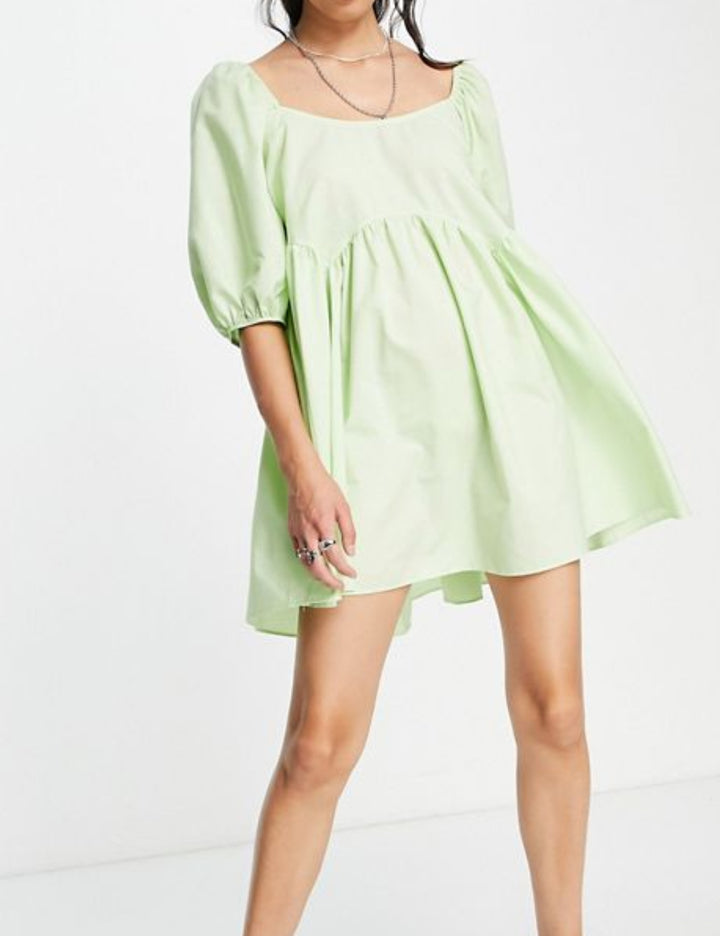 ASOS zöld miniruha