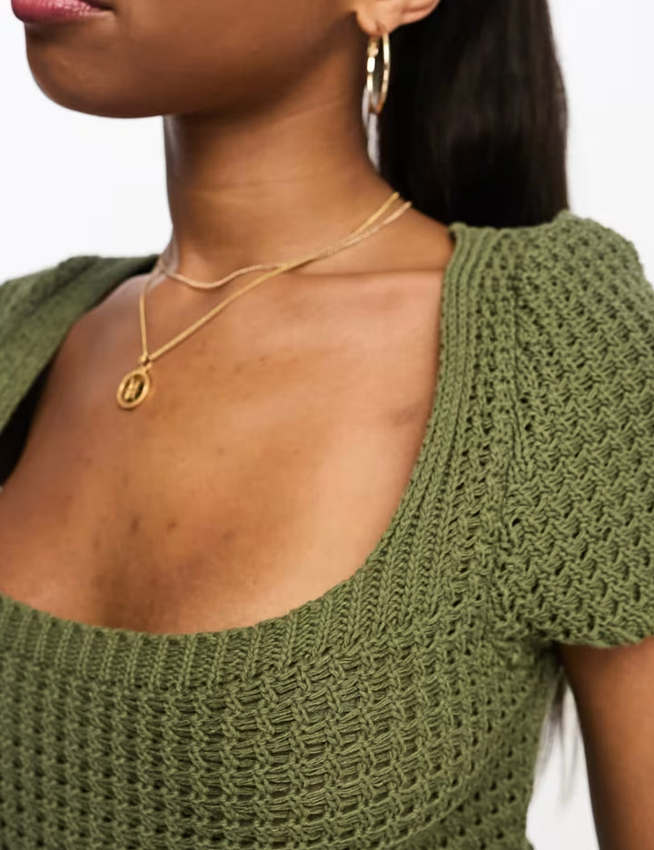 ASOS miniruha, zöld