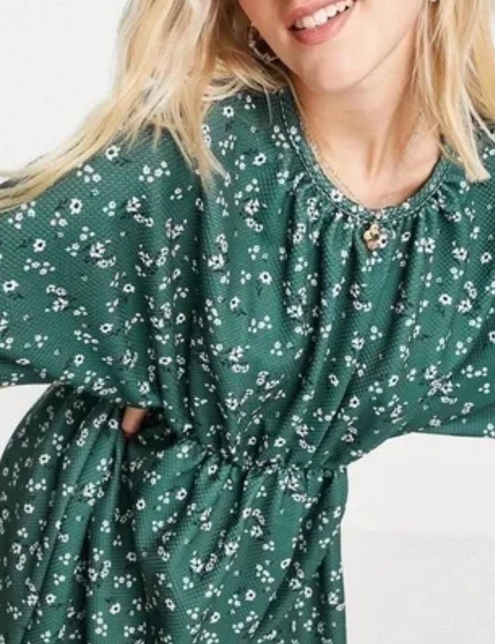 Rochie mini ASOS, verde