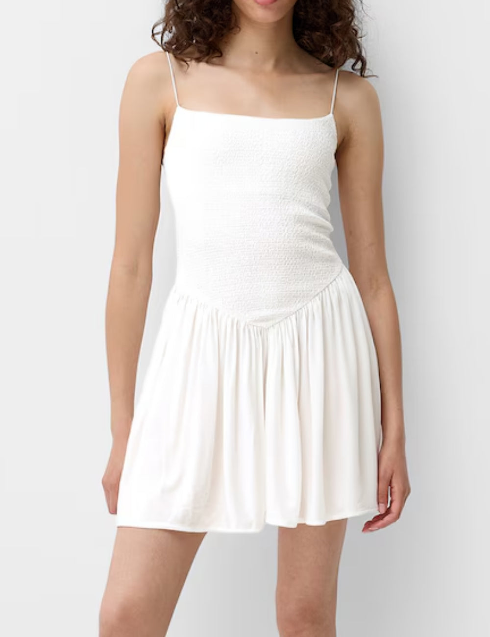 Bershka miniruha, fehér