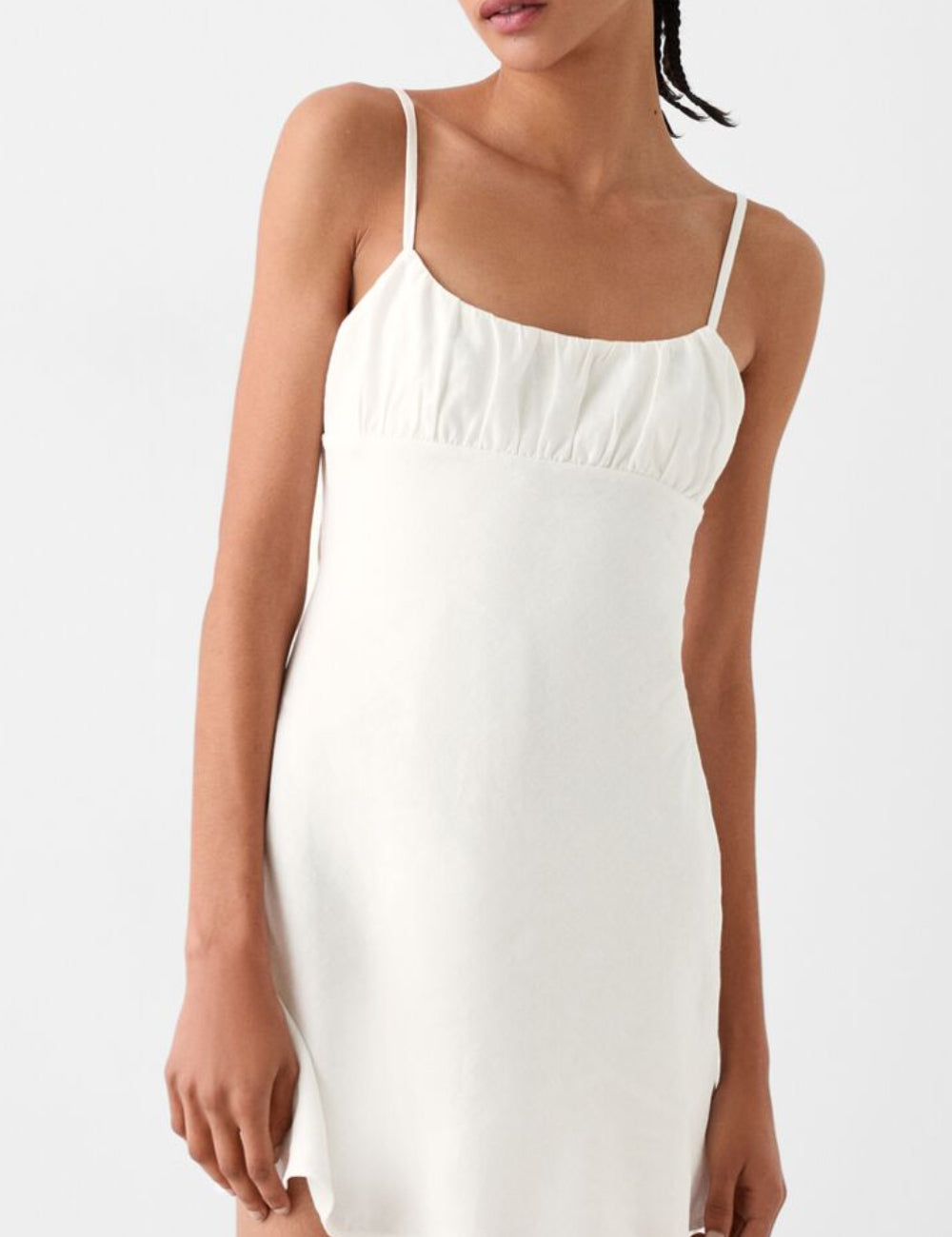 Bershka miniruha, fehér