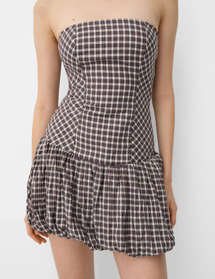 Bershka miniruha, többszínű