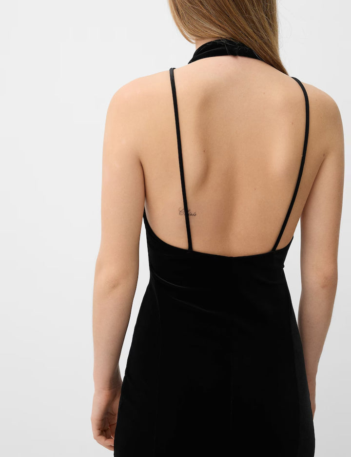 Bershka miniruha, fekete